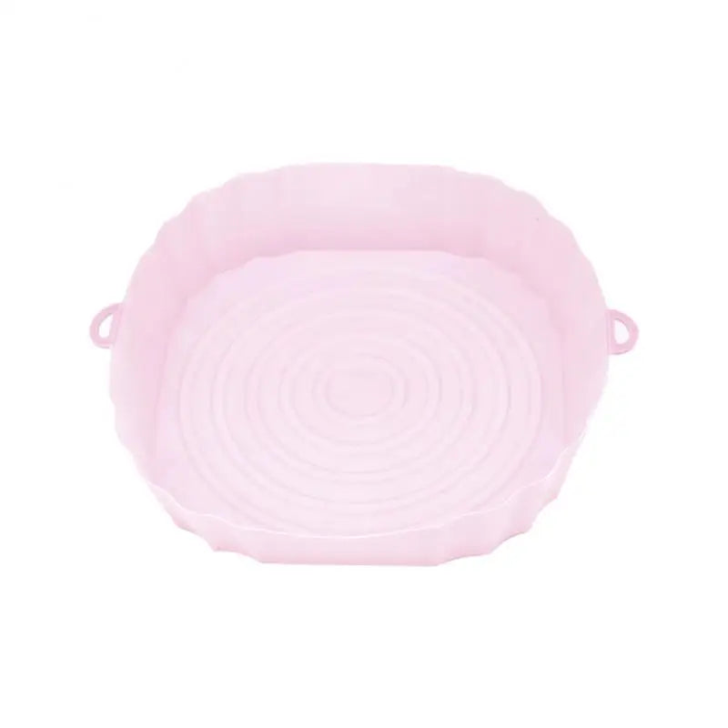 Cesta de silicone para Air Fryer, forro para panelas reutilizável, resistente ao calor, para assar alimentos, acessório para forno Air Fryer.