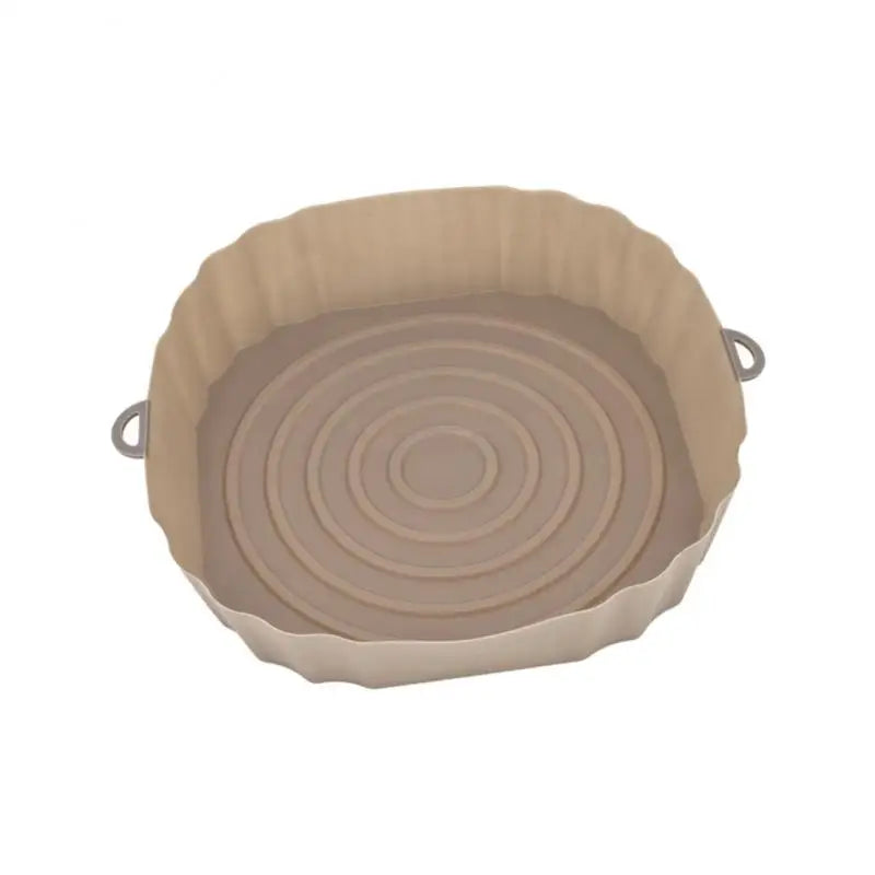 Cesta de silicone para Air Fryer, forro para panelas reutilizável, resistente ao calor, para assar alimentos, acessório para forno Air Fryer.