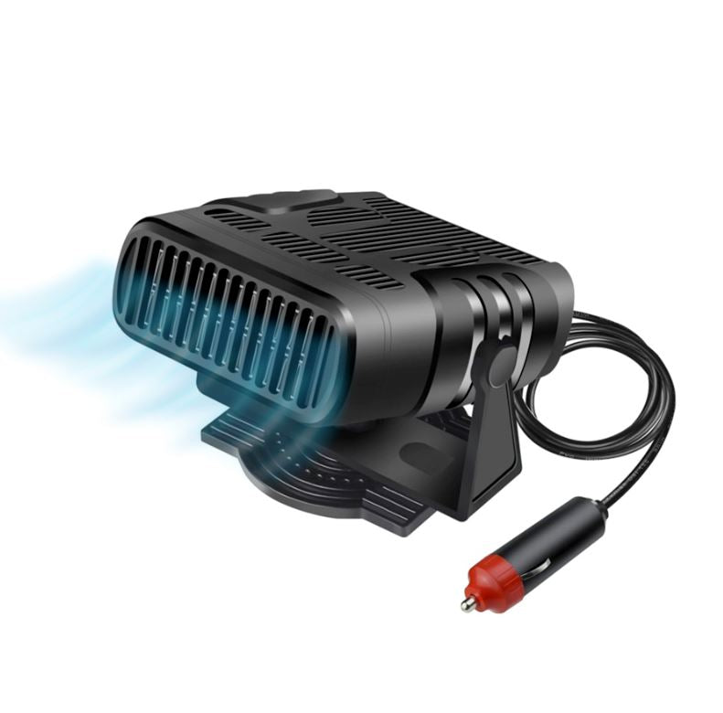 NEW 12V/24V Car Heater Portable Car Heater Fan 2IN1 Cooling Heating Auto Windshield Defroster Car Defogger Anti-Fog Heater Dryer